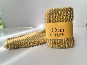 Gants de douche exfoliants